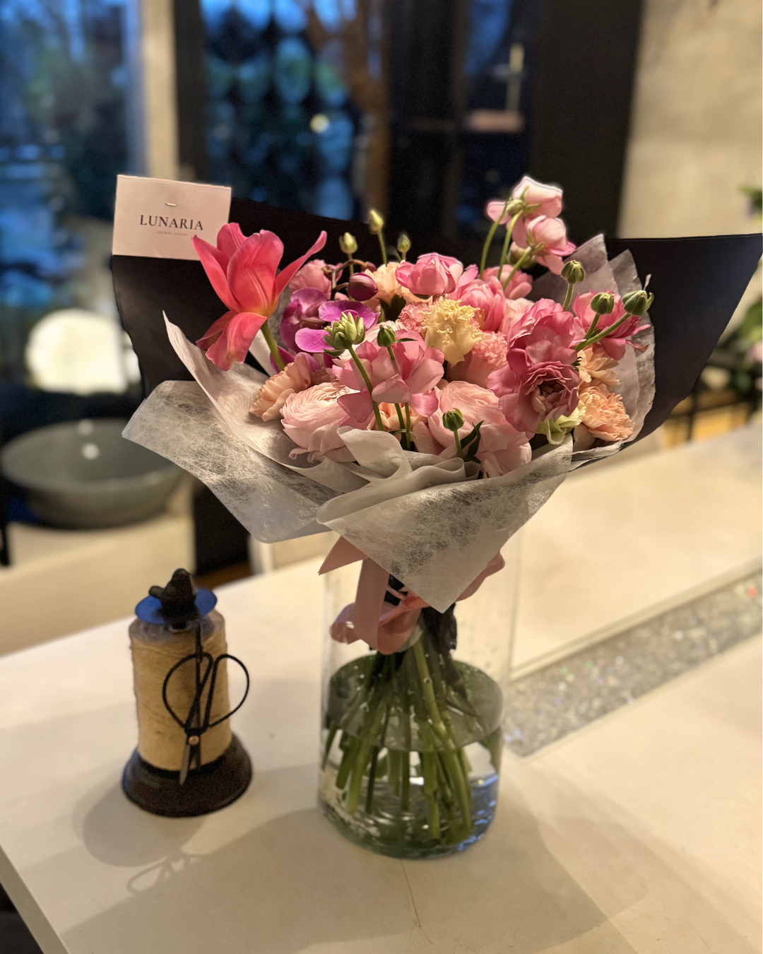 Floral Vase Glass
