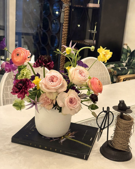 Vase Arrangement　One side Style （Include Vase）