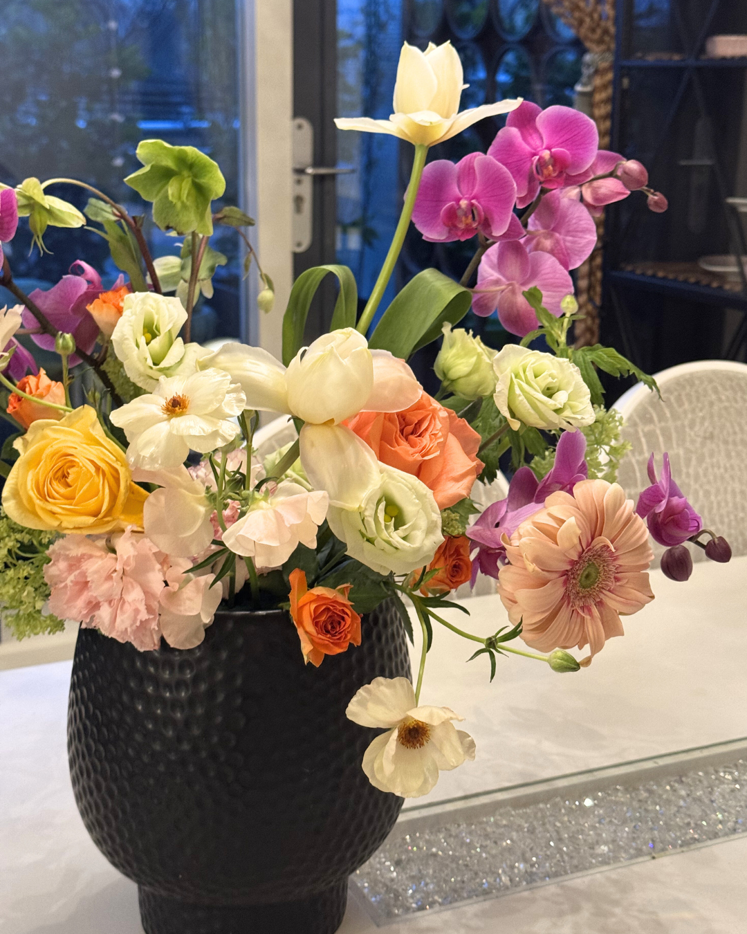 Vase Arrangement　One side Style （Include Vase）